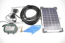 Ankway Solar Bewässerungssystem Set Tropfbewässerung mit Timer