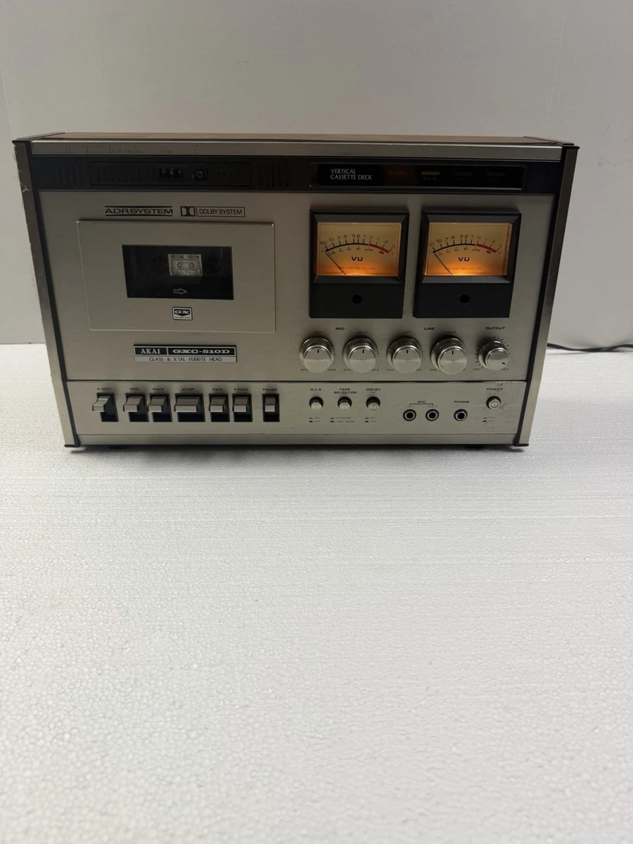 Las mejores ofertas en Akai gxc en Vintage Platinas de casete | eBay