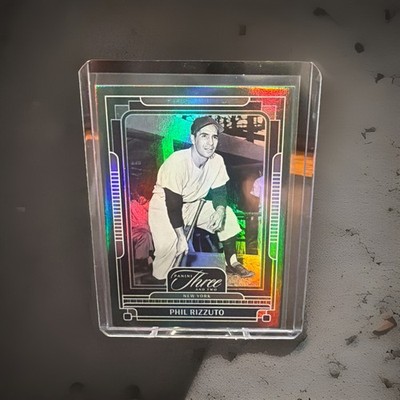 2025 Panini Three and Two - Phil Rizzuto, #131 Emerald 4/5