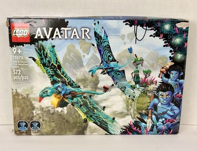 LEGO Avatar 75572 Jake & Neytiri First Banshee Flight 100% Complete Box Manuals