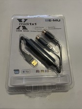 Vintage E-MU XMIDI 1X1 Midi Interface NEW OLD...