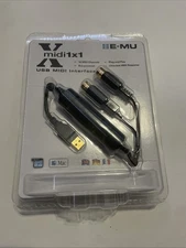 Vintage E-MU XMIDI 1X1 Midi Interface NEW OLD STOCK Sealed never used