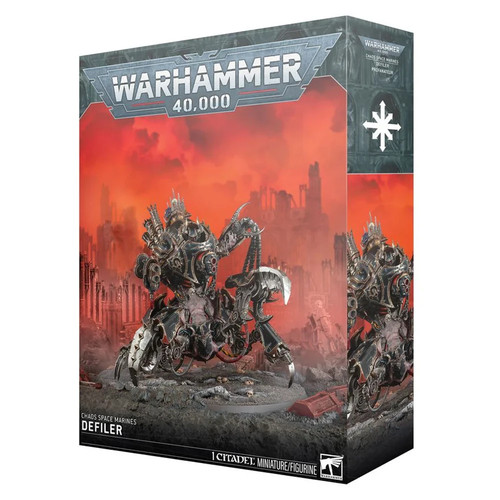 Warhammer 40K Chaos Space Marines Defiler - in box - pre-release 18 April