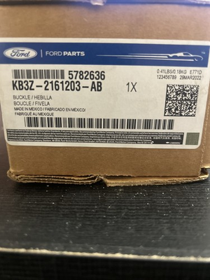 #ad Genuine OEM FORD 2019 2023 Ranger Buckle Seat Belt Assy Driver KB3Z 2161203 AB $60.00