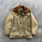 Vintage US Military WW2 B-9 Parka Cold Weather Jacket XL