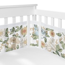 Sweet Jojo Designs BreathableBaby 2-Piece Breathable Mesh Crib Liner Set