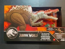 Jurassic World Total Super Colossal SPINOSAURUS 36” Figure Mattel NEW In Hand