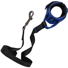 Gooby Easy Fit Wrist Band Surfer Leash - Blue, 6 FT - Comfortable Hands Free ...