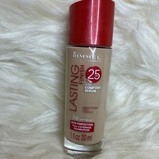 Rimmel Lasting Finish 25 hr Foundation with Comfort Serum 200-Soft Beige