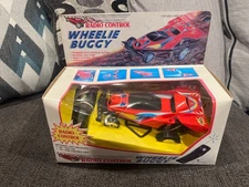 Radio Control Mini wheelie buggy race car vintage new in box 