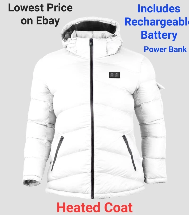 HELIOS White Paffuto Puffer Heated Coat Jacket w/ Battery Pack Womens Size XXL
Opens in a new window