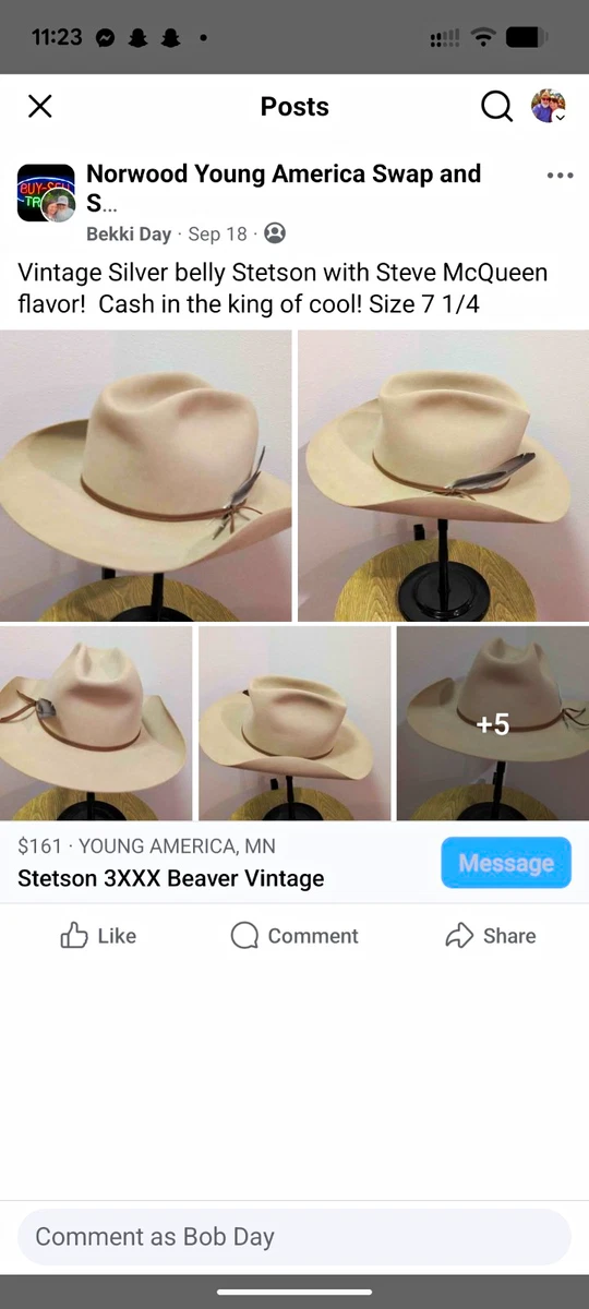 25+ Cowboy Hat Stetson Men's 7 1/4 Size for sale | Updated Oct 2026