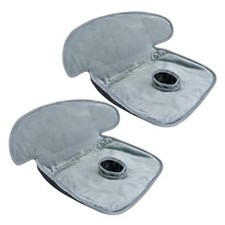 Dry Seat, Car Seat Protector Waterproof Carseat Liner Potty 2-Pack Gray