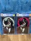 Vampirella #11 (Cgc 9.8 Cvr A B Set Lot Of 2 2026) Ivan Talavera Graded Comic