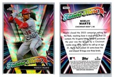 Noelvi Marte RC Future Stars Logofractor Edition 2024 Topps Chrome #FSLE-3
