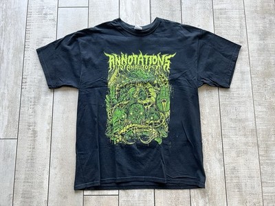   ANNOTATION OF AN AUTOPSY   Bandshirt / T-Shirt + Backprint METAL / DEATHCORE