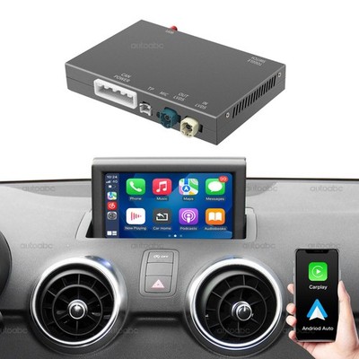 Wireless Carplay Android Auto Nachrüstsatz Modul Für Audi A1 Q3 5.8'' RMC 2012-18