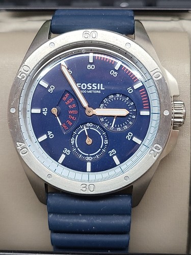 Fossil CH3062 Sport 54 Blue Dial Blue 