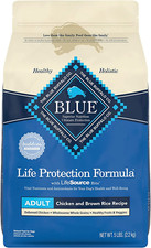 Blue Buffalo Life Protection Formula Natural Adult Dry Dog Food, Chicken and Bro