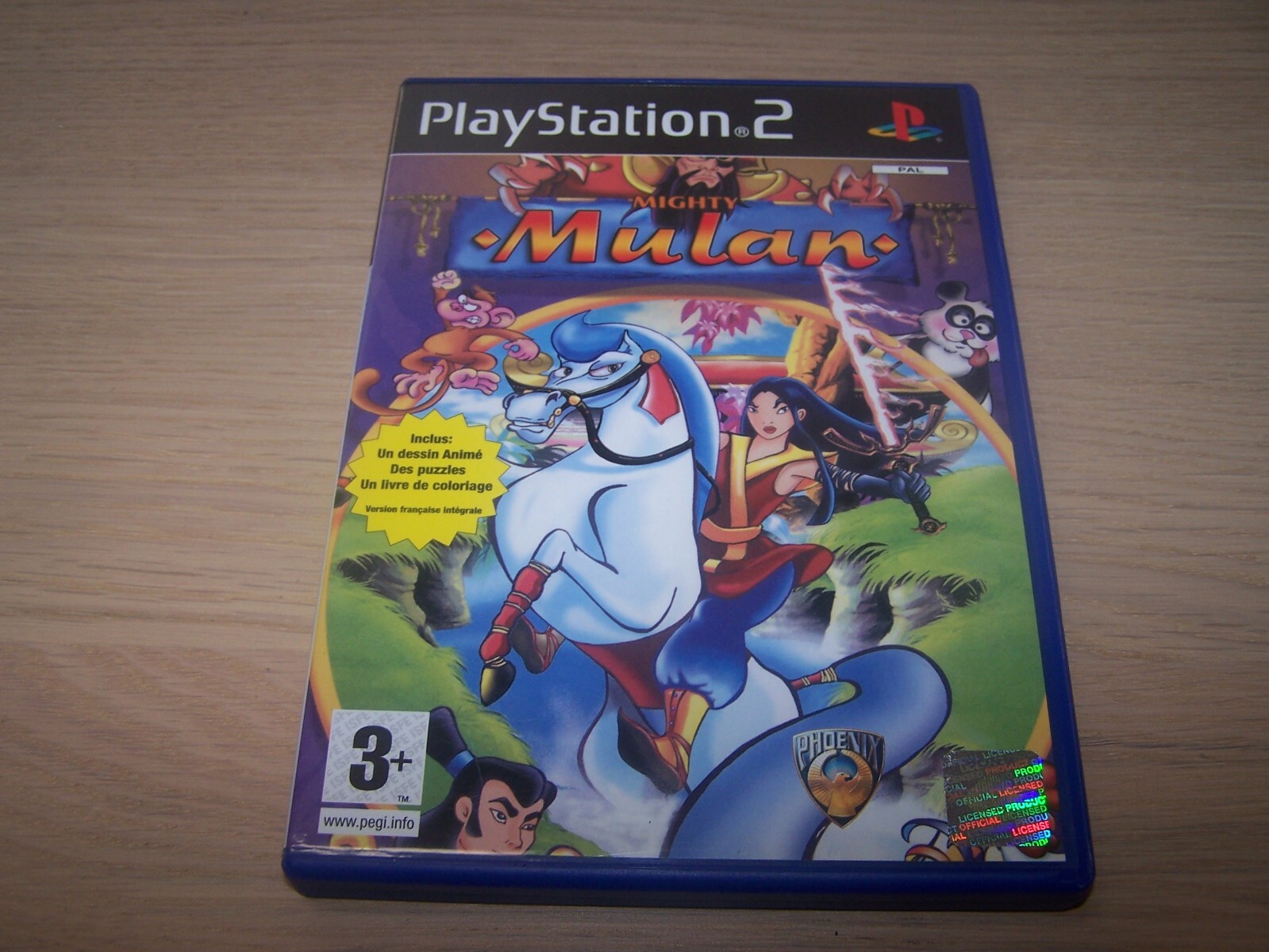 MIGHTY MULAN     -  PS2 - VF - BOITE CD  LIVRET