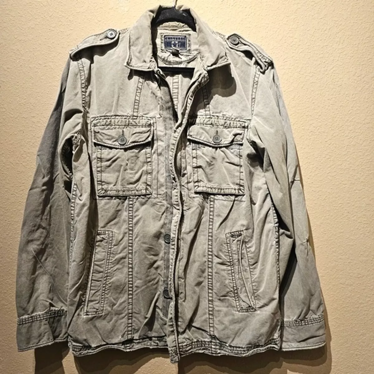 Converse military jacket clearance