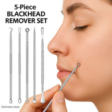 5x Removedor de Acne Eliminar la Espinilla Herramienta Para sacar Puntos Negros