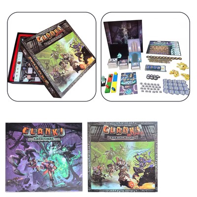 Dire Wolf Clank! Katakomben Interessante Brett- und Kartenspiele Spaß Partyspiel