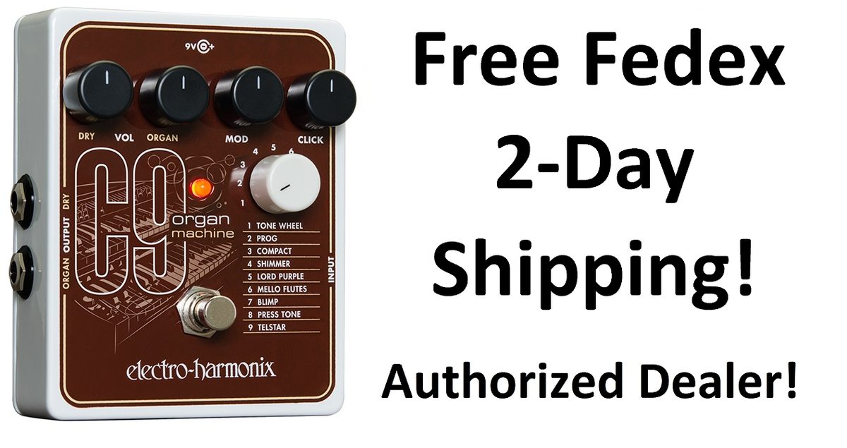 ギター ELECTRO-HARMONIX C9 Organ Machine Amazon.com: Electro-Harmonix C9 Organ Machine Pedal
