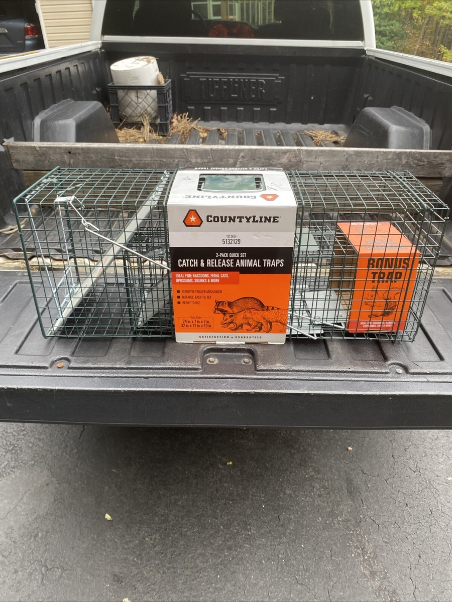 CountyLine 2PKPRO-PC 1-Door Catch and Release Live Animal Traps