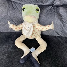 Jeremy Fisher Soft Toy Plush Frederick Warne Beatrix Potter Frog Eden Toys
