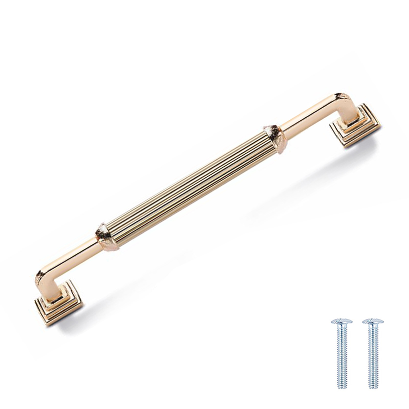 Vintage Retro Handles Antique Silver Copper Brass Black Kitchen