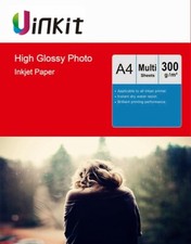 Thick A4 300Gsm Heavy Photo Paper Inkjet Paper High Glossy Inkjet Printer Uinkit