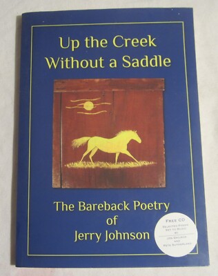 JERRY JOHNSON -- Up the Creek Without a Paddle -- SIGNED Paperback & CD, VERMONT