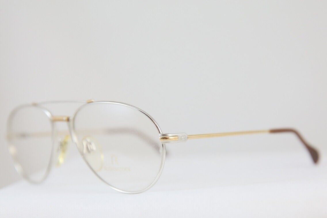 GREAT VINTAGE RODENSTOCK LIFESTYLE 7082 GOLD PLATED NEW NOS EYEGLASSES
