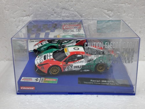 Carrera Digital 132 30999 Ferrari 488 GT3 Squadra Corse Italia #7 1/32 Slot Car - 第 9/13 張圖片