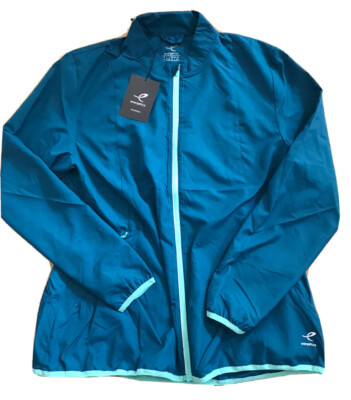 ENERGETICS Damen Runningjacke Tam Mit Etikett Gr 42 Petrol Laufjacke Blau