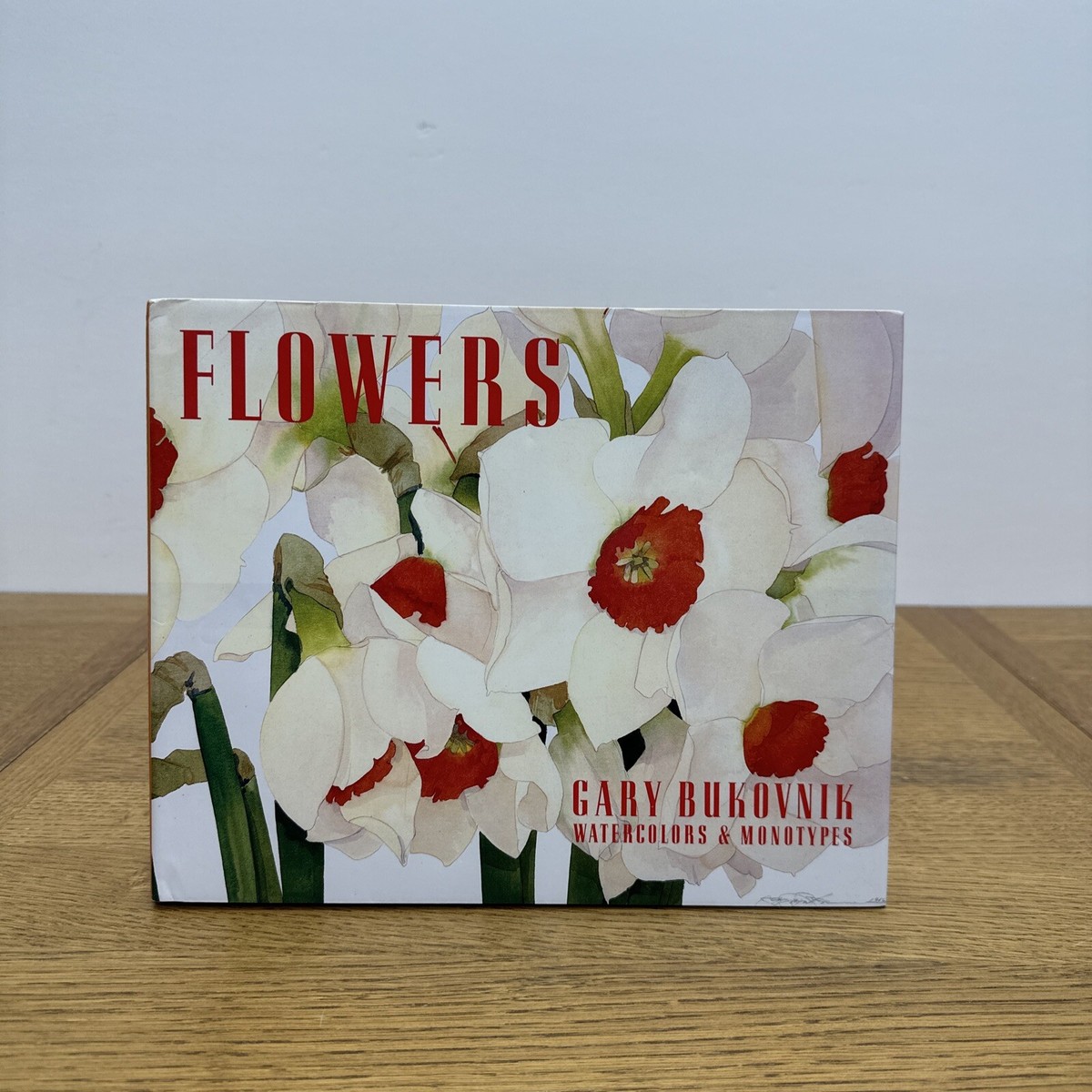 美品　洋書　Flowers：ゲイリー・ブコヴニク　Gary Bukovnik Flowers: Gary Bukovnik Watercolors and Monotypes: Bukovnik