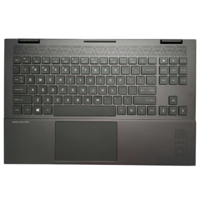 For HP OMEN 15-ek0013dx 15-ek0018ca 15-ek0020ca 15-ek1075cl US Keyboard Palmrest