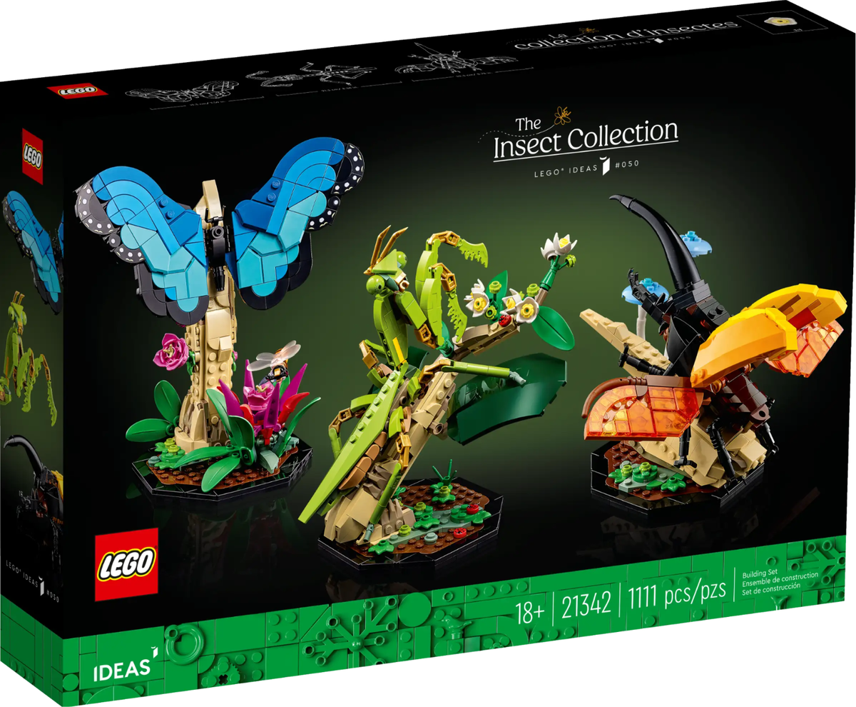 Brand New - LEGO Ideas The Insect Collection 21342 , $22 Off