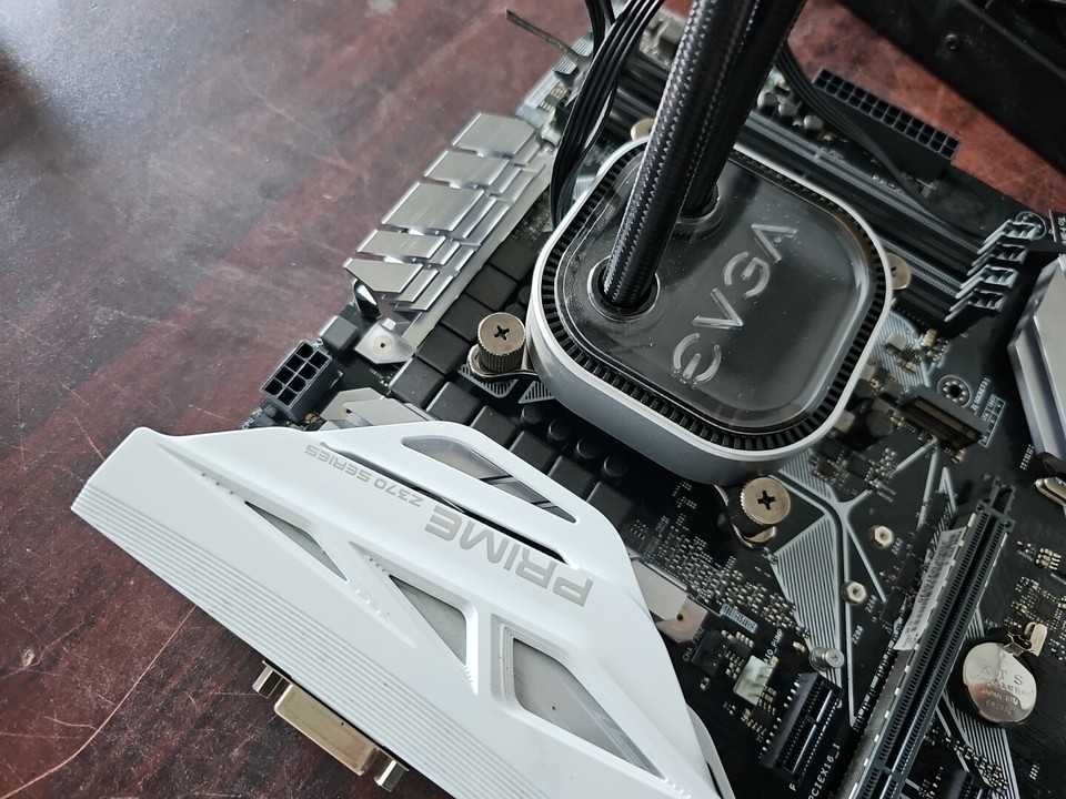 COMBO: ASUS Prime Z370-A Motherboard, I/O plate + EVGA 400-HY-CL24-V1 ...