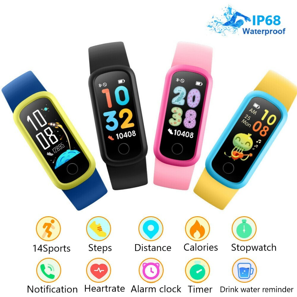 Willful Fitness Activity Tracker Watch With Heart Rate &amp; Sleep Monitor  for Kids | eBay