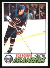 Bob Bourne 1977 Topps #93  Hockey Card