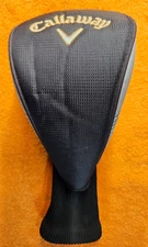 CALLAWAY XJ DRIVER HEADCOVER BLACK - SILVER - YELLOW NEW