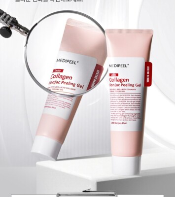 [MEDIPEEL]Red Lacto Collagen Konjac Peeling Gel 95ml Deel Cleansing ,K-Beauty