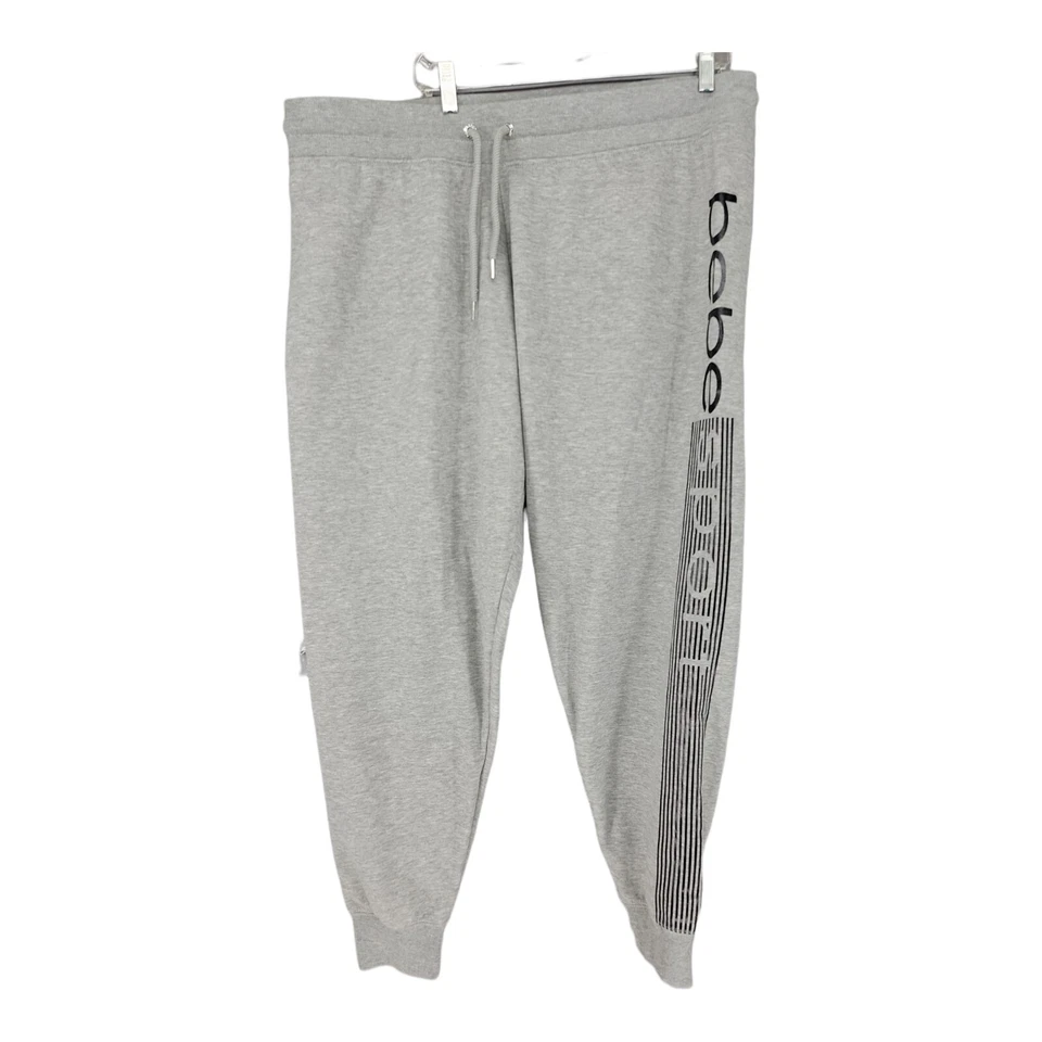 Traje de chándal BeBe Sport para mujer 3XL gris con capucha puños acanalados Foto 3 de 4