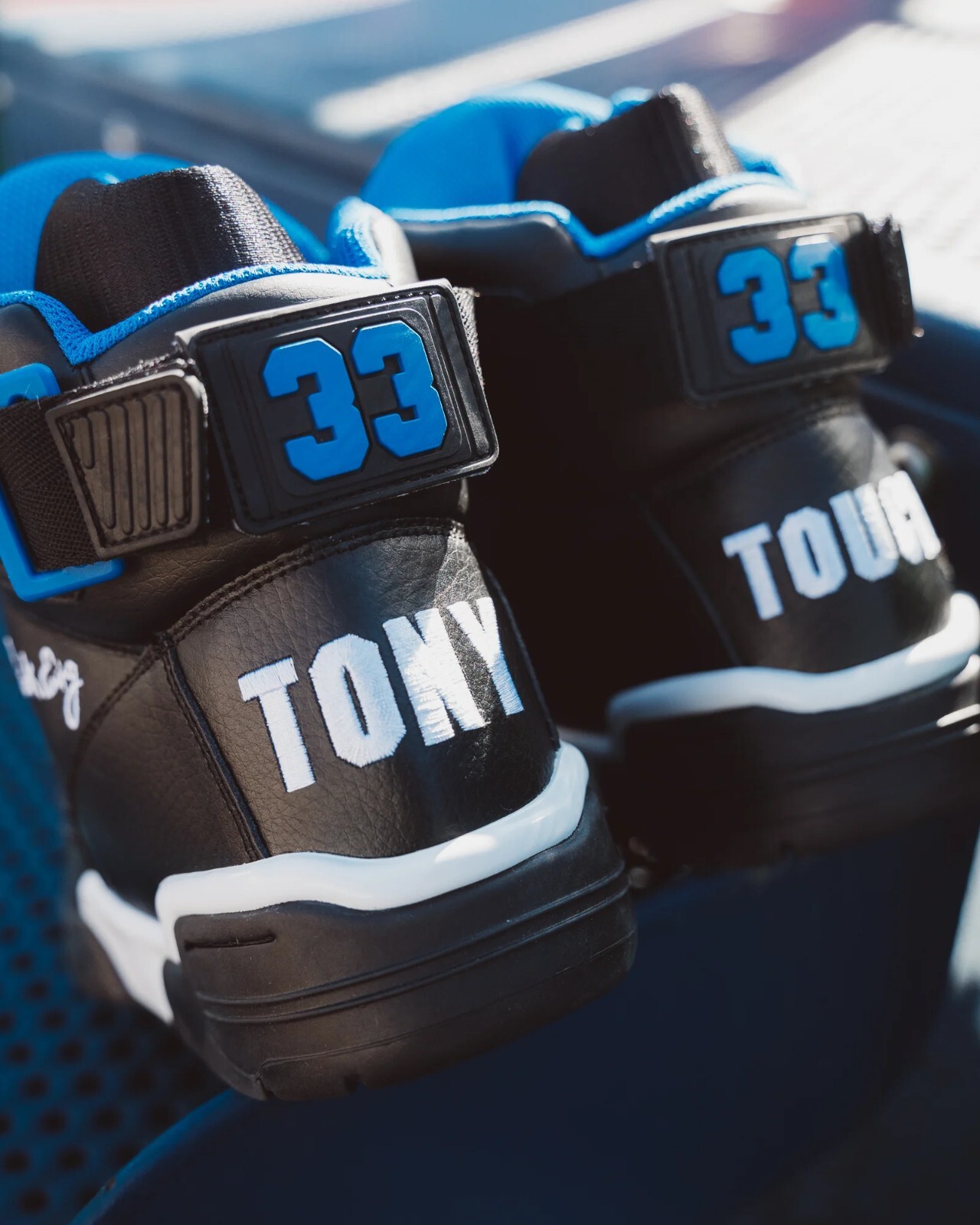 Patrick Ewing sneakers #33 HI x Tony Touch limited edition MENS US 6  new rare image 2