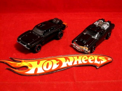 Hot Wheels '70 Dodge Charger FNF Experimotors & 2012 '71 Black Custom El Camino