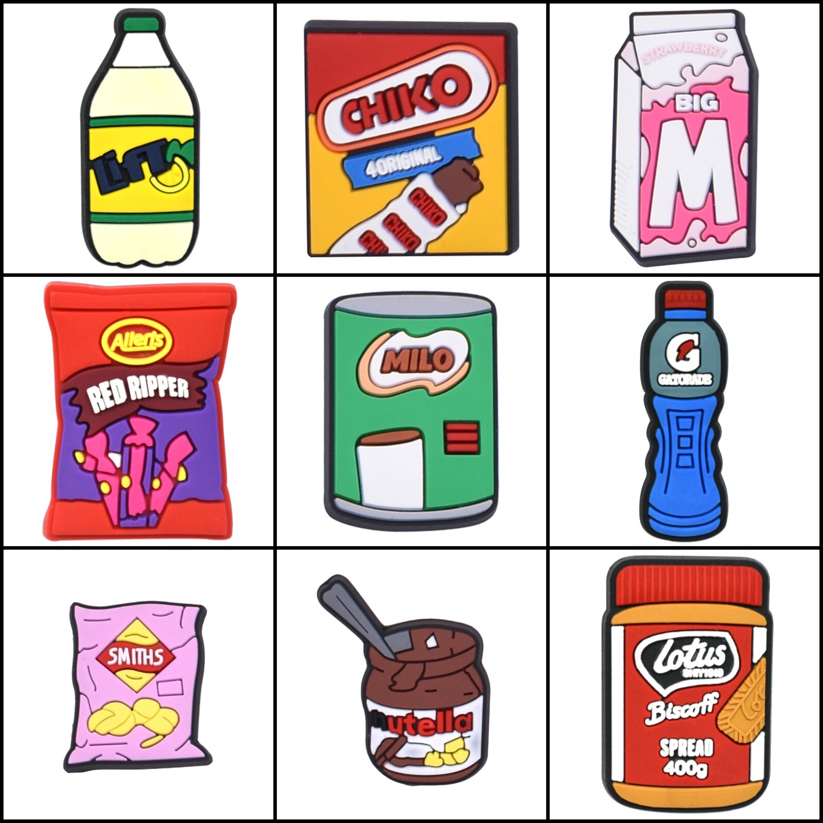 Australian Food Snack Drink Crocs Shoe Charms Jibbitz eBay