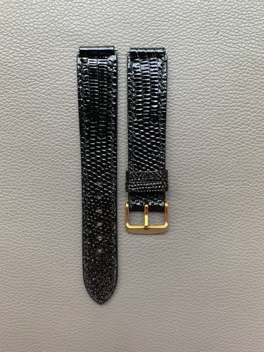 Genuine Lizard Leather Skin watch strap band 15 16 17 18 19 20 21 22 23 24 26mm - Picture 2 of 13