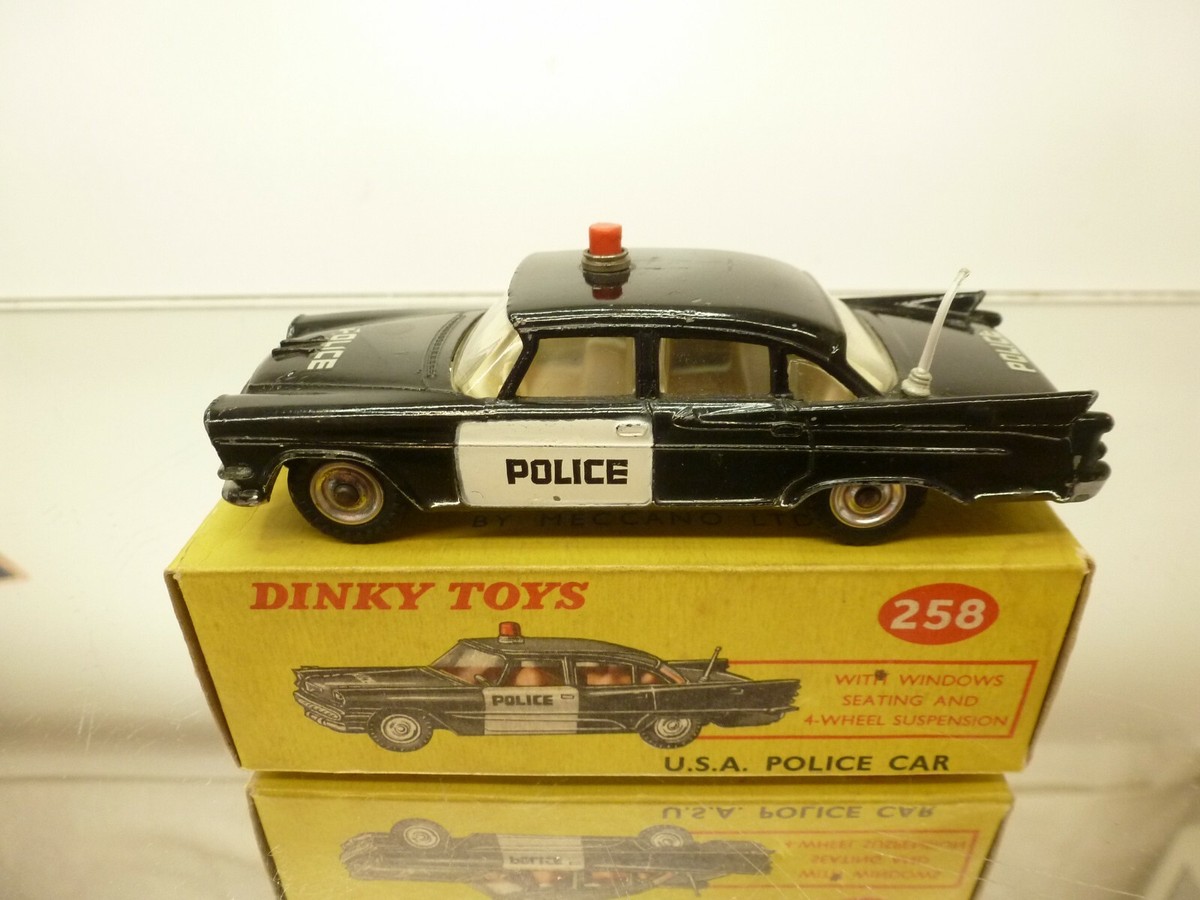 DINKY TOYS 258 DODGE ROYAL SEDAN USA POLICE CAR - DINKY